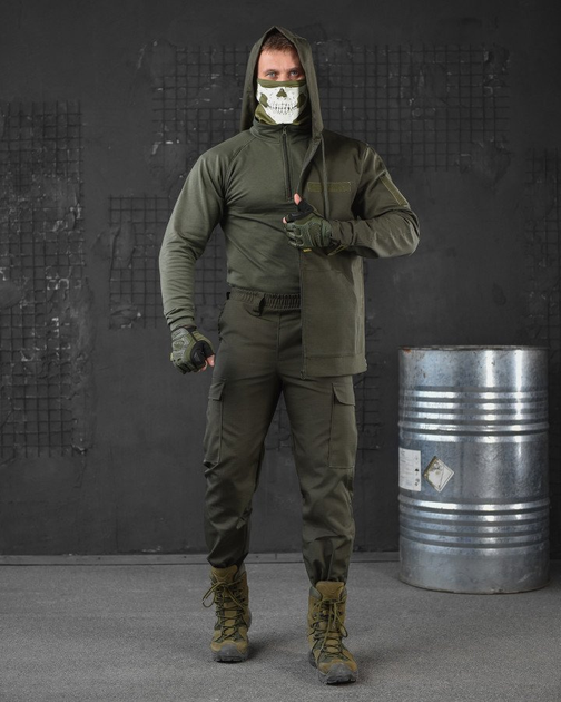 Тактичний костюм poseidon в олива 0 XXL - зображення 1