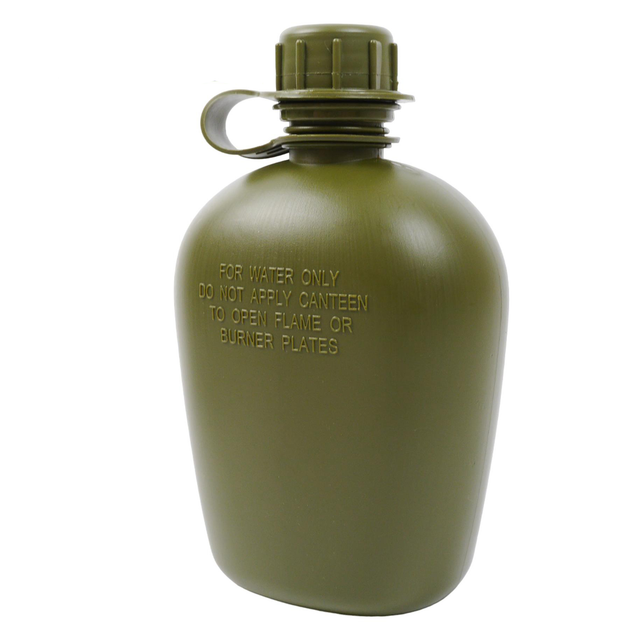 Фляга военная для воды 1 литр - изображение 1