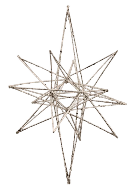 Фігурка святкова House Doctor Star Ornament Champagne 25 см (261520002) - зображення 1