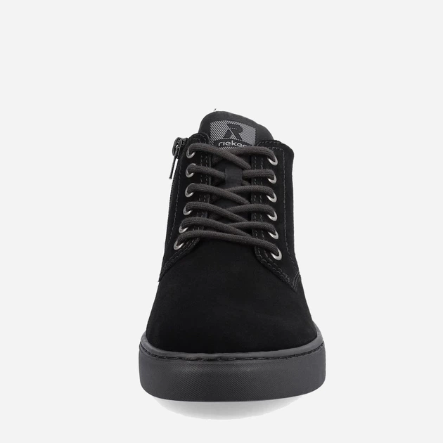 Trzewiki męskie skórzane Rieker REVU0762-00 45 Czarne (4061811109586) - obraz 5