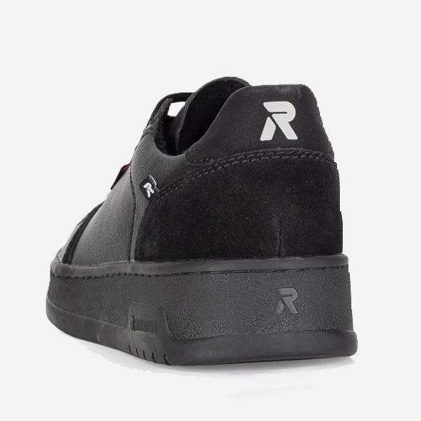 Sneakersy męskie Rieker REVU0403-00 45 Czarne (4061811107148) - obraz 5