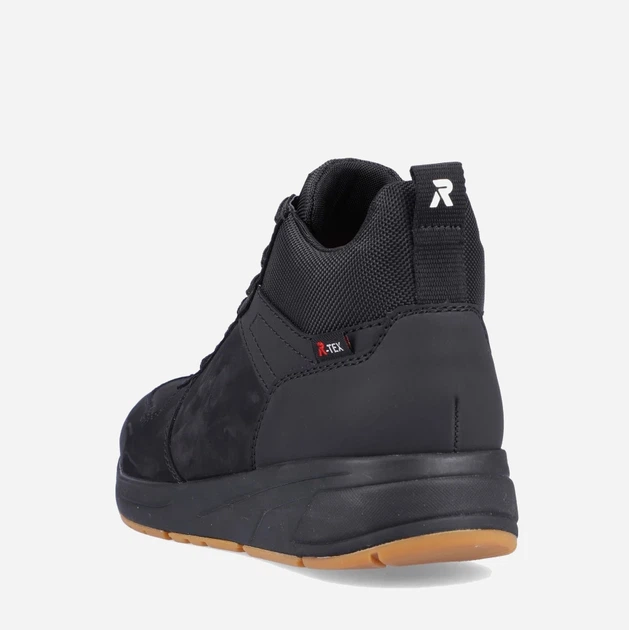 Trzewiki męskie skórzane Rieker REV07060-00 44 Czarne (4060596907011) - obraz 6