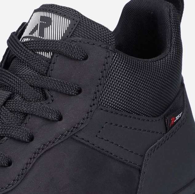 Trzewiki męskie skórzane Rieker REV07060-00 44 Czarne (4060596907011) - obraz 10