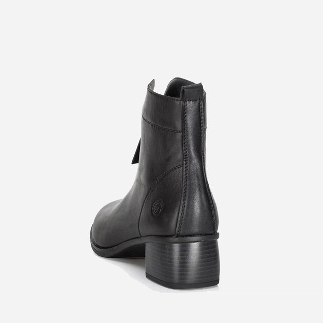 Botki damskie na obcasie Remonte REMR8878-01 39 Czarne (4061811129553) - obraz 5