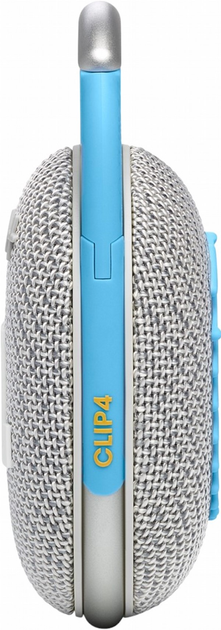 Акустична система JBL Clip 4 Eco White (JBLCLIP4ECOWHT) - зображення 4