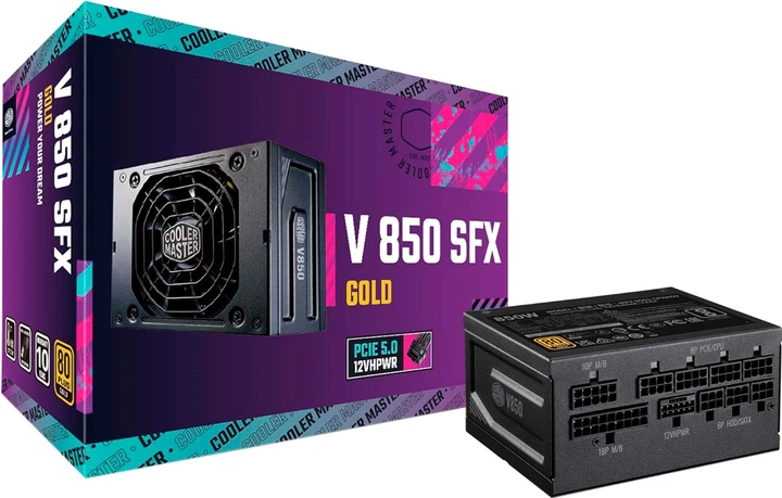 850W 80 PLUS GOLD 電源ユニット MPY-8501-SFHAGV Блок питания Cooler Master V SFX Gold ATX 3.0 850W (MPY-8501