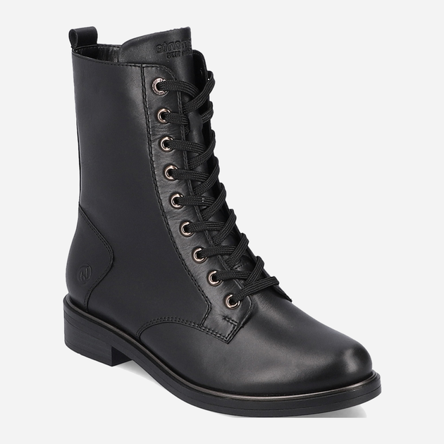 Жіночі зимові черевики високі Remonte REMD8388-01 37 Чорні (4061811128358) - зображення 1