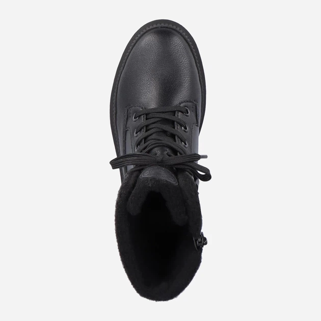 Zimowe trapery damskie skórzane Remonte REMD0C77-03 37 Czarne (4061811030439) - obraz 7