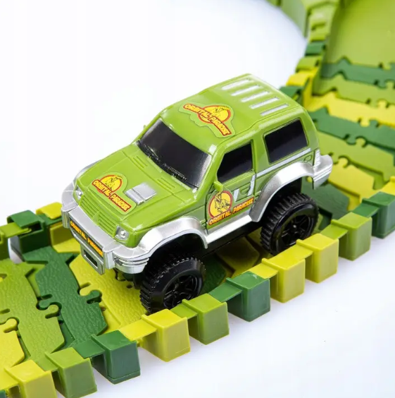 Гоночний трек парк динозаврів 360 см Kinderplay КP9279 - зображення 6