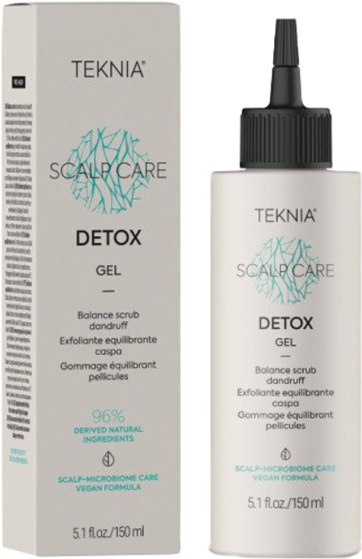 Відлущуючий гель від сухої та жирної лупи Lakme Teknia Scalp Care Detox Gel 150 мл (8429421443531) - зображення 1