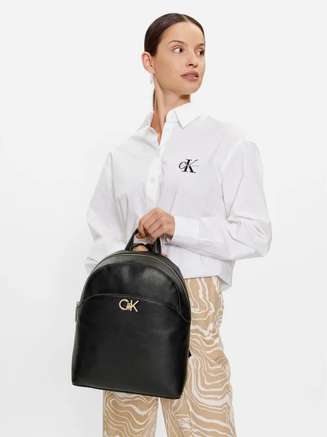 Рюкзак жіночий Calvin Klein Jeans CKRK60K610772BAX Чорний (8720108125741) - зображення 2