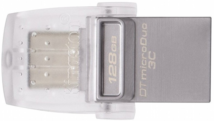 Pamięć flash USB Kingston DataTraveler microDuo 3C 128 GB (DTDUO3C/128GB) - obraz 2