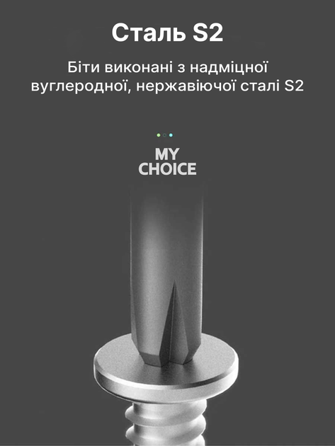 Набор магнитных прецизионных отверток для точных работ и ремонта Magnetic 45 в 1 - Биты S2 - изображение 6