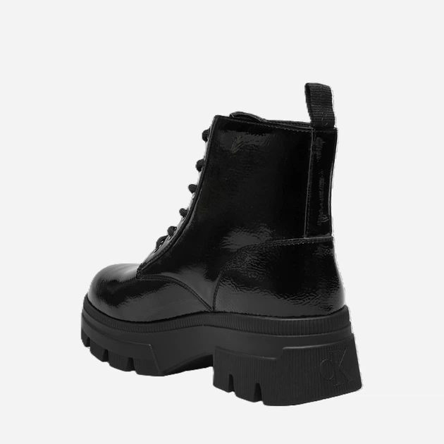 Trapery damskie na grubej podeszwie Calvin Klein Jeans CKYW0YW012650GT 39 Czarne (8720108618878) - obraz 3