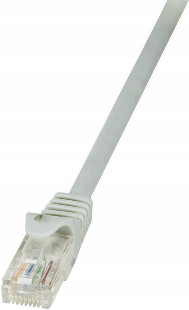 Патч-корд Logilink Cat 6 UTP 5 м Grey (CP2072S) - зображення 1