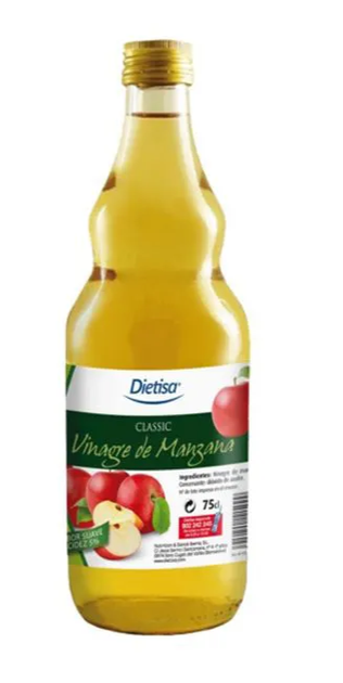 Ocet Jablkowy 5% Dietisa Vinagre Manzana 750 ml (8414200115099) - obraz 1