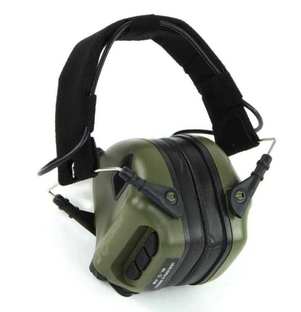 Активні Тактичні Навушники з мікрофоном Earmor M32H Олива (776654) - зображення 2