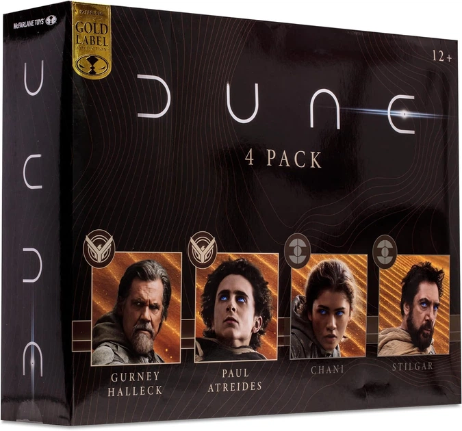 Набор 4 Фигурки Дюна-2 Dune: Part Two 4 Pack McFarlane 10679 Набор 4 Фигурки Дюна-2 Dune: Part Two 4 Pack McFarlane 10679
