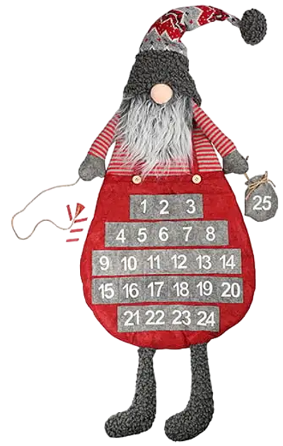 Kalendarz na choinkę Det Gamle Apotek Gnome Christmas Calendar 40 cm (24751018) - obraz 1