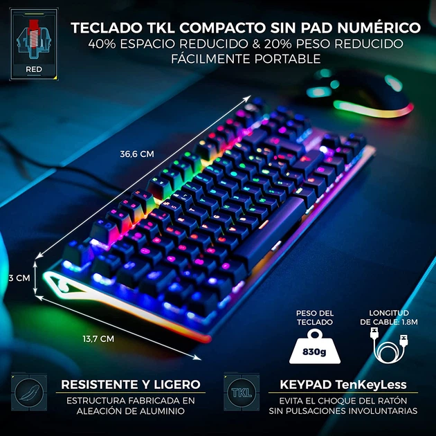 Игровая клавиатура Newskill Serike TKL - изображение 4