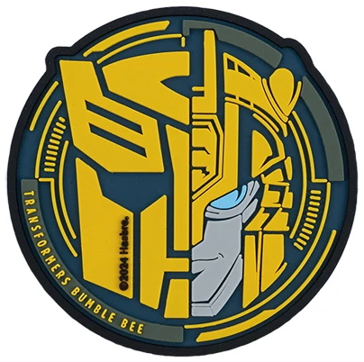 Бейдж на липучці Kite Transformers Жовто-зелений (TF24-3011-1) - зображення 2