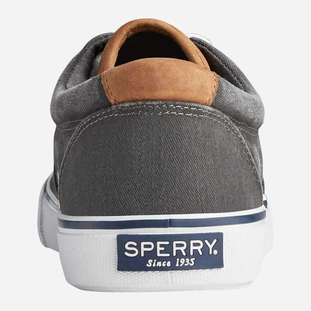 Чоловічі кеди низькі Sperry Striper II Cvo SW STS22513 45.5 (12US) Чорні (44213777618) - зображення 3