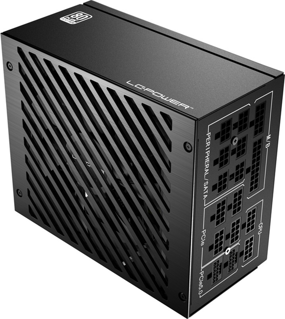 Блок живлення LC-Power LC1200P V3.0 1200 W Black - зображення 4
