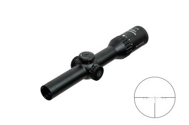 Оптичний приціл Vector Optics Continental X6 1-6x24 (30 мм) illum. SFP Tactical - зображення 1