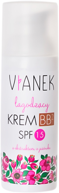 Krem zmiękczający do twarzy Vianek BB SPF 15 ciemny 50 ml (5902249010541) - obraz 1