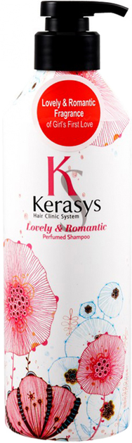 Szampon Kerasys Lovely & Romantic perfumowany do każdego rodzaju włosów 600 ml (8801046992708) - obraz 1