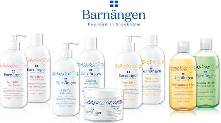 Balsam do ciała Barnangen Nutritive do skóry suchej z maliną moroszką 400 ml (9000101074413) - obraz 4