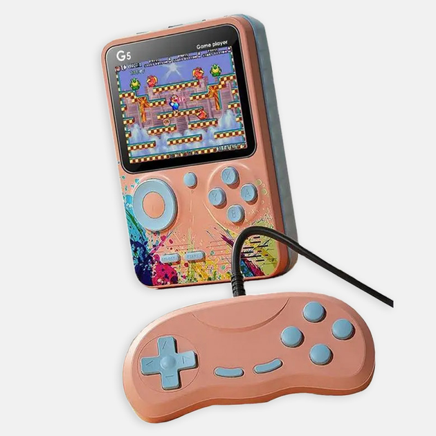 Портативная игровая консоль G5S с джойстиком 500 классических игр ...