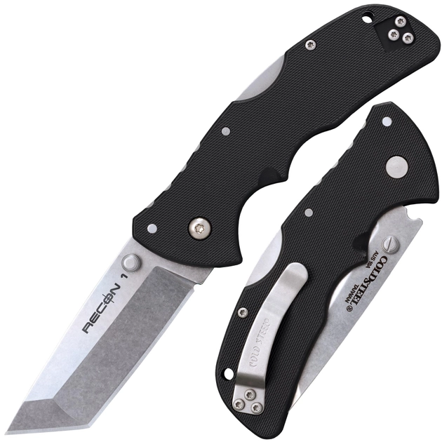 Нож складной карманный Cold Steel Mini Recon 1 Tanto (CS-27BAT) - изображение 2