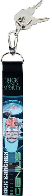 Брелок-підвіска Kite Rick & Morty Чорний (RM24-3000-2) - зображення 3