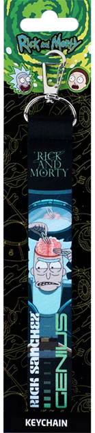Брелок-підвіска Kite Rick & Morty Чорний (RM24-3000-2) - зображення 8