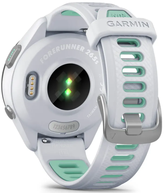 Смарт-годинник Garmin Forerunner 265S, Whitestone (010-02810-14) - зображення 6