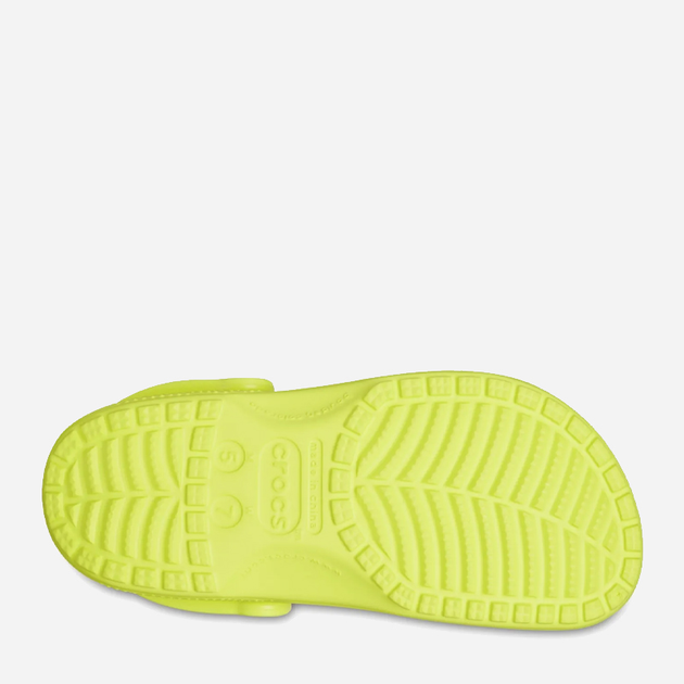 Чоловічі крокси Crocs Classic 10001-76M 39-40 (M7/W9) 25 см Жовті (196265532339) - зображення 5
