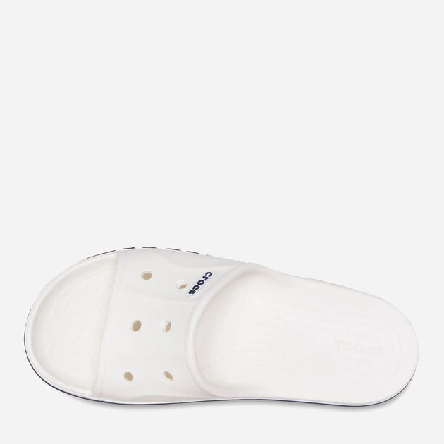 Klapki męskie basenowe Crocs Bayaband 205392-126 46-47 (M12) 30 cm Biały/Szary (191448189232) - obraz 4