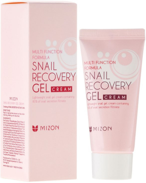 Крем для обличчя Mizon Snail Recovery відновлюючий з муцином равлика 45 мл (8809663752125) - зображення 1