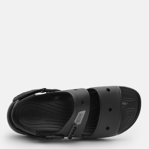 Sandały męskie Crocs Classic All Terrain 207711-001 42-43 (M9/W11) 27 cm Czarne (196265114153) - obraz 5