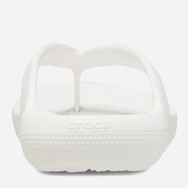 Жіночі в'єтнамки Crocs Classic V2 209402-100 37-38 (M5/W7) 23 см Білі (196265529070) - зображення 3