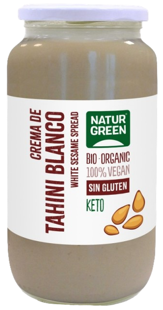 Krem sezamowy Naturgreen Tahini Blanco 800 g (8437007759624) - obraz 1