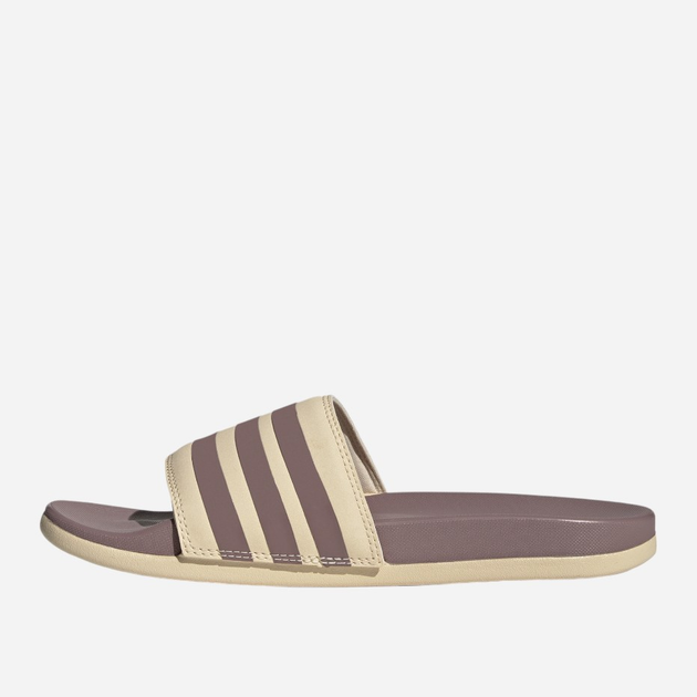Klapki damskie sportowe adidas Adilette Comfort H03621 40.5 Brązowe (4066746207086) - obraz 4