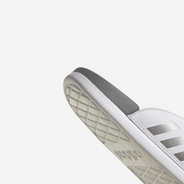 Klapki japonki damskie Adidas Adilette Comfort Flip Flop HQ4459 40.5 Białe (4066746208908) - obraz 2