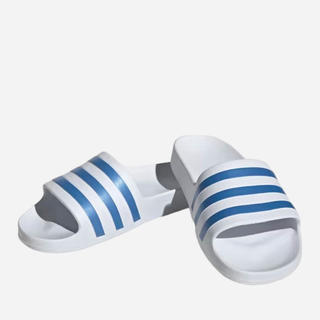 Жіночі шльопанці adidas Adilette Aqua HP6295 37 Білі з блакитним (4066746014646) - зображення 4