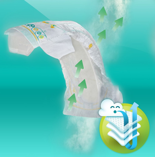 Підгузки Pampers Active Baby-Dry Розмір 4 (Maxi) 9-14 кг 70 шт (4015400244769) - зображення 3