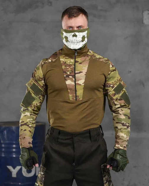 Тактическая боевая рубашка убакс рип-стоп M мультикам (85889) - изображение 1