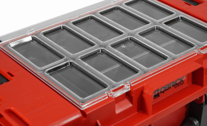 Ящик для инструментов Qbrick System ONE Ultra HD RED 200 2.0 EXPERT (SKRQ200E2CCZEPG011) - Фото 8 Ящик для инструментов Qbrick System ONE Ultra HD RED 200 2.0 EXPERT (SKRQ200E2CCZEPG011) - изображение 8