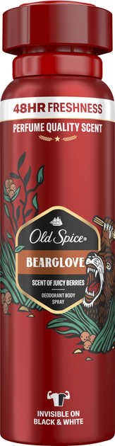 Дезодорант спрей Old Spice Bearglove 150 мл (4015600860332) - зображення 1