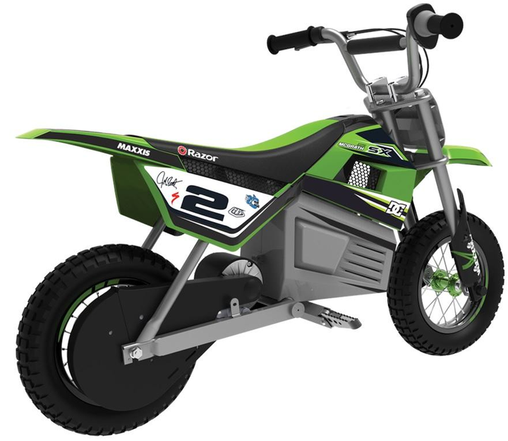 Електромотоцикл Razor SX350 McGrath Supercross Rider Зелений (0845423020804) - зображення 2